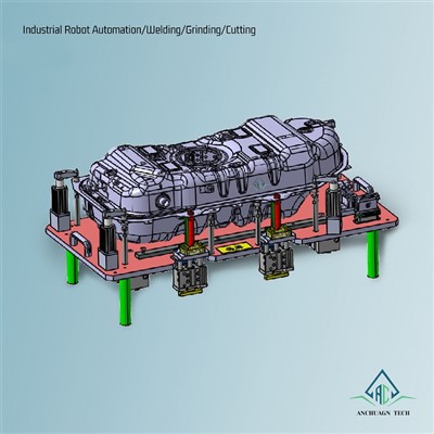 فیول ٹینک شیل اسپاٹ ویلڈنگ فکسچر